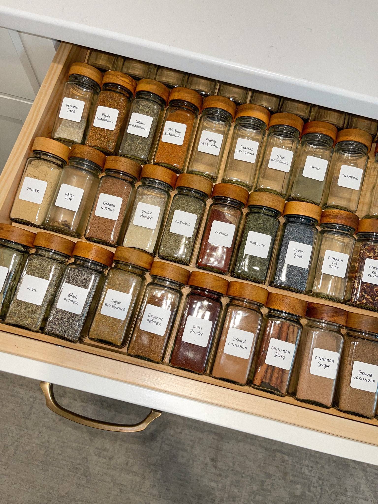 Spice drawer organization 
Pantry organization 
Amazon finds 

#LTKfindsunder50 #LTKU #LTKhome
