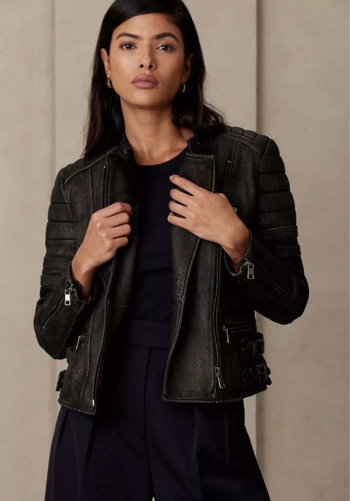 Leather Moto Jacket curated on LTK