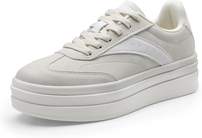 DREAM PAIRS Women's Platform Fashion Sneakers Chunky Casual Tennis Shoes Trendy Sneakers for Wome... | Amazon (US)