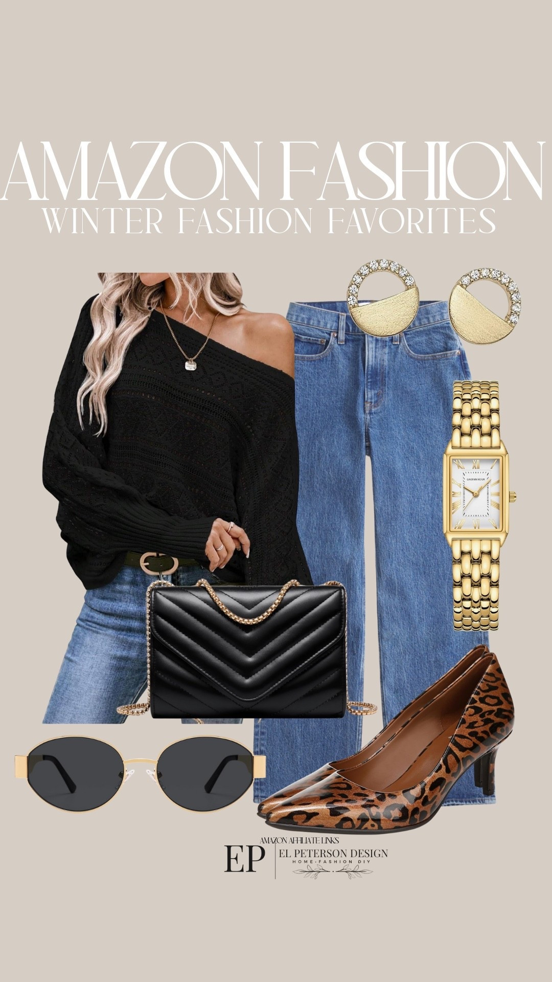 Amazon
Fashion
Jeans
Sweater
Purse
Watch
Earrings
Heels
Sunglasses 

#LTKFindsUnder50