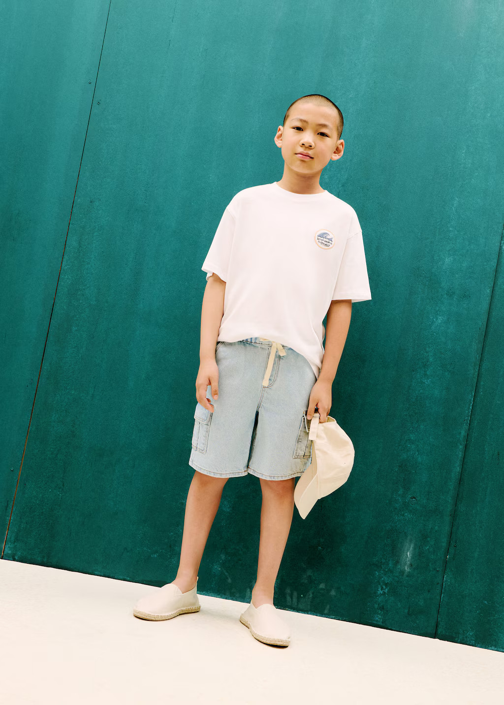 Denim cargo shorts light blue - Kids - 11 - MANGO KIDS | Mango (US/MX/AU)