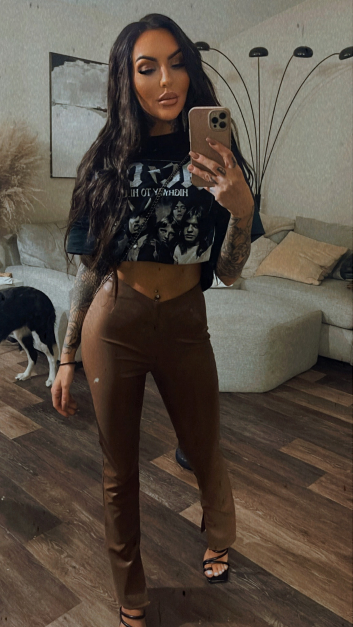Pleather ….. but brown 🤎

#LTKfit #LTKbeauty #LTKstyletip