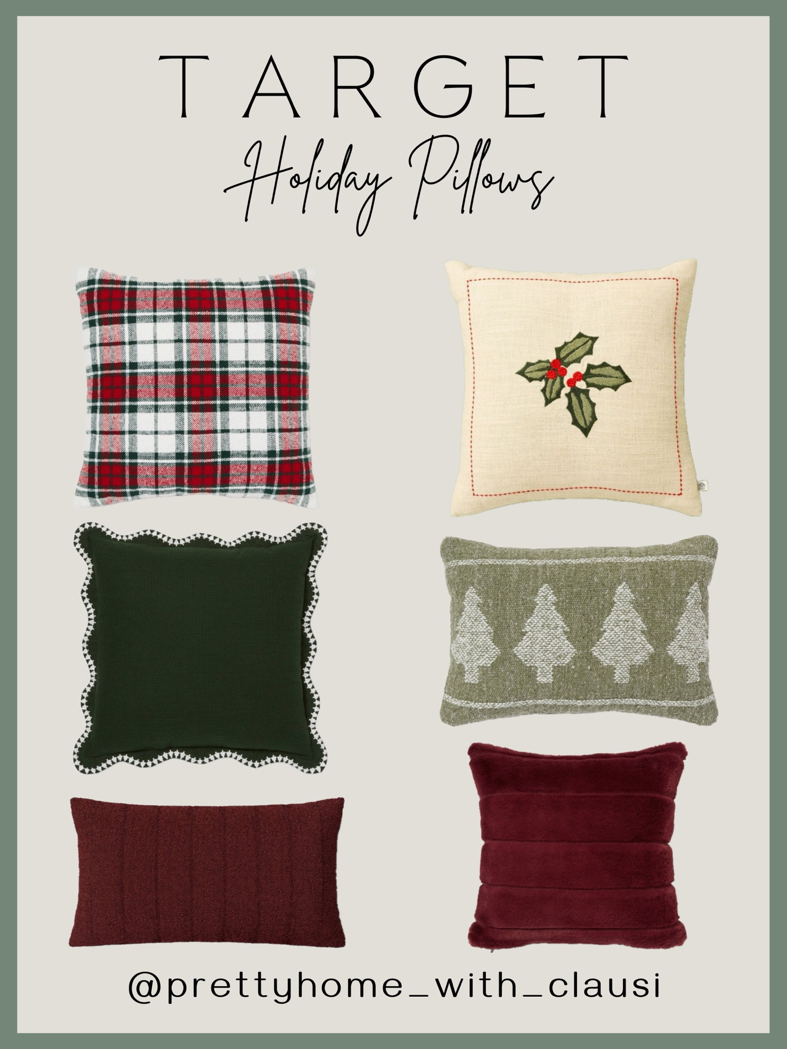 Holiday pillows.
Decorative pillows.
Christmas throw pillows.

#LTKSeasonal #LTKHome #LTKHoliday