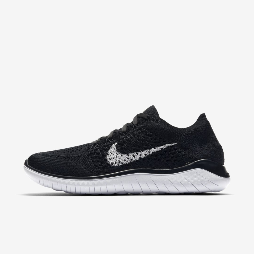 Nike Free RN Flyknit 2018 Women's Running Shoe (Black) | Nike (US)