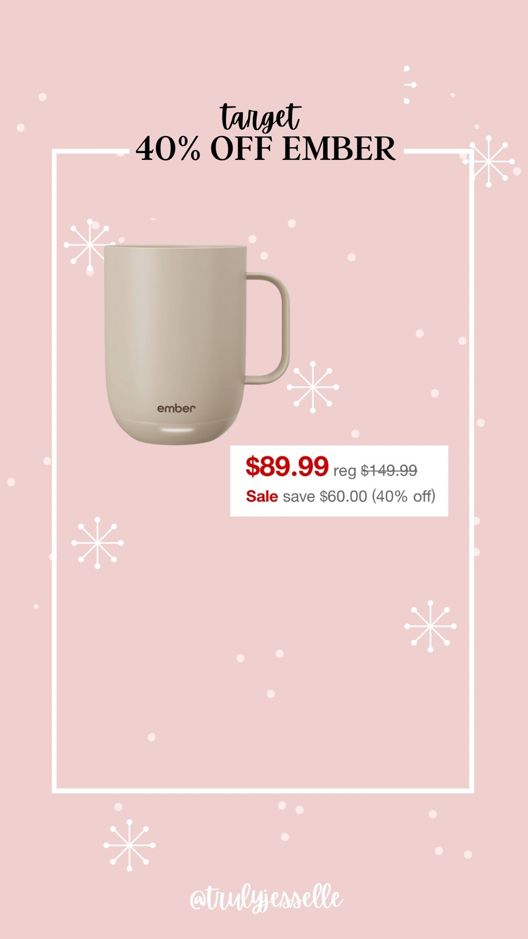Target deal, 40% off ember, heated coffee mug, gift idea 

#LTKHome #LTKmomlife #LTKmorningroutine