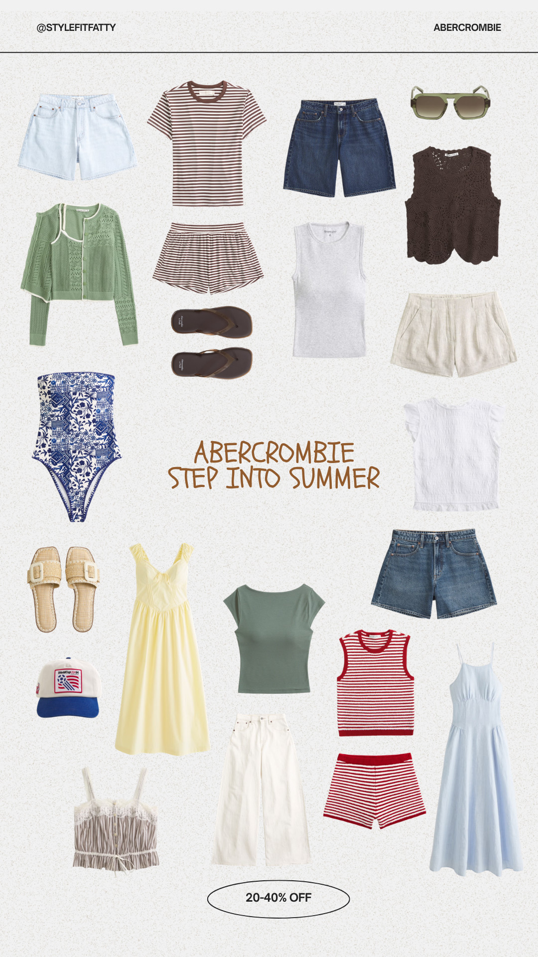 Abercrombie Sale! 20-40% off almost everything!!! #afsale #summersale #abercrombie 

 #LTKSeasonal #LTKSaleAlert #LTKSwim