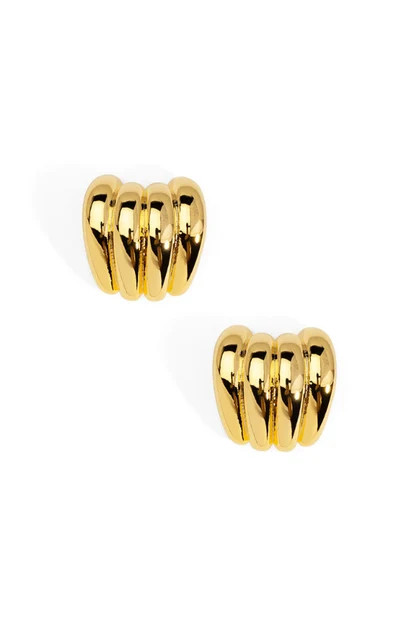 Elowen Gold Stud Earrings | The Willow Tree