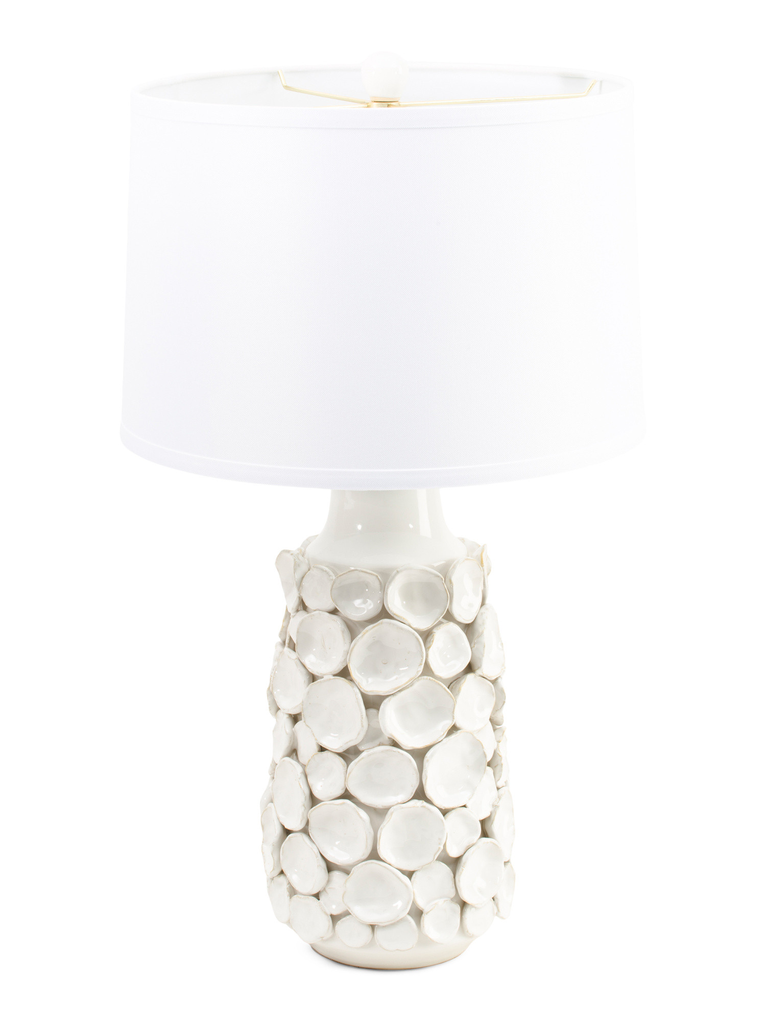 27in Ceramic Textured Circles Table Lamp | Home | Marshalls | Marshalls