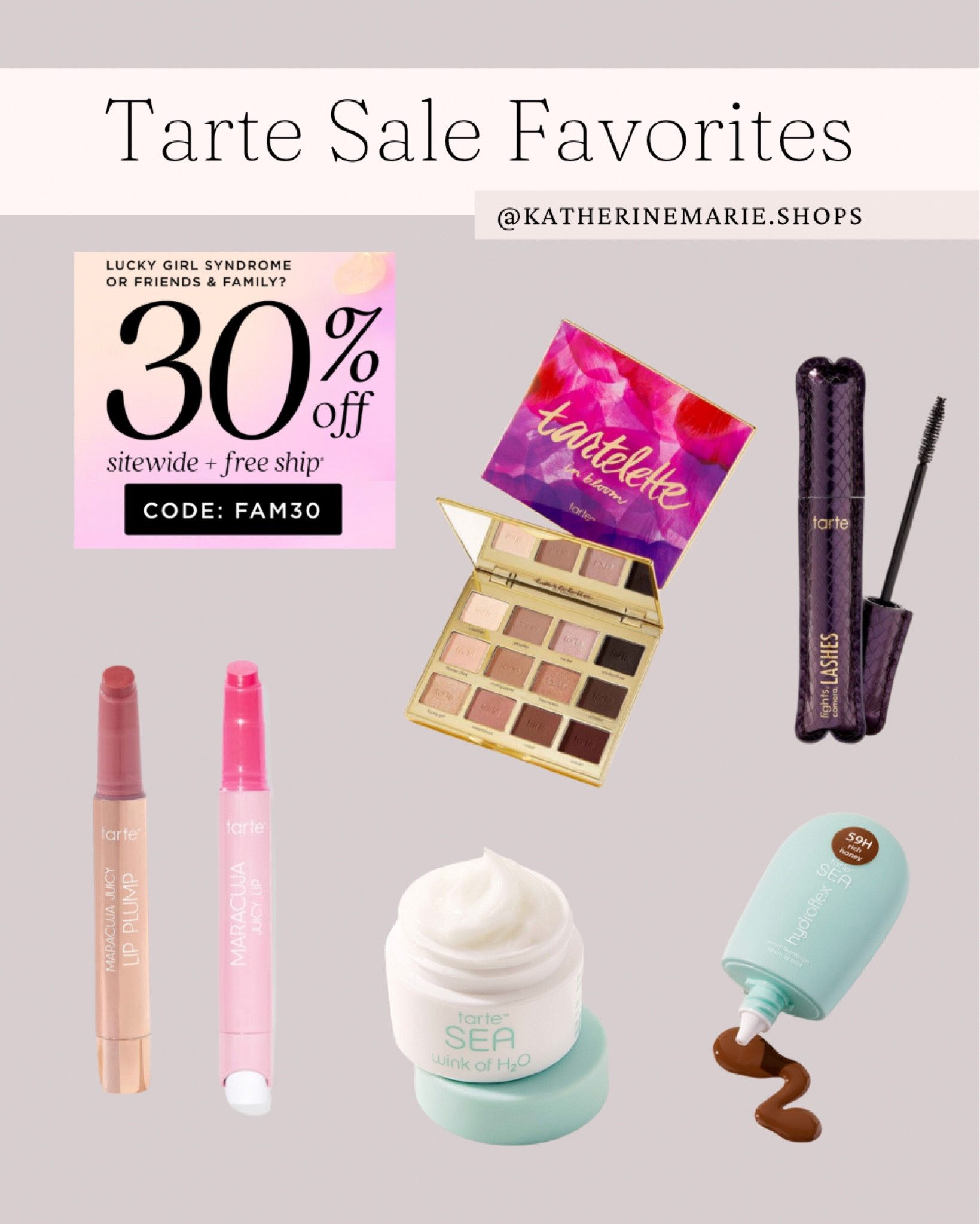 Tarte sale - 30% off with code ‘FAM30’

maracuja • tartelette • mascara • clean beauty • vegan skincare • natural 

#LTKbeauty #LTKsalealert #LTKunder50