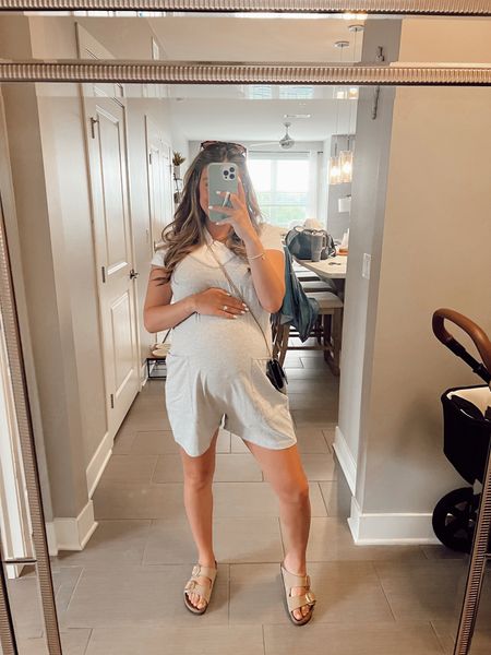 Wearing a medium for size reference! 

Amazon find, free people dupe, romper, bump style, pregnancy outfit, casual style

#LTKFind #LTKbump #LTKunder50