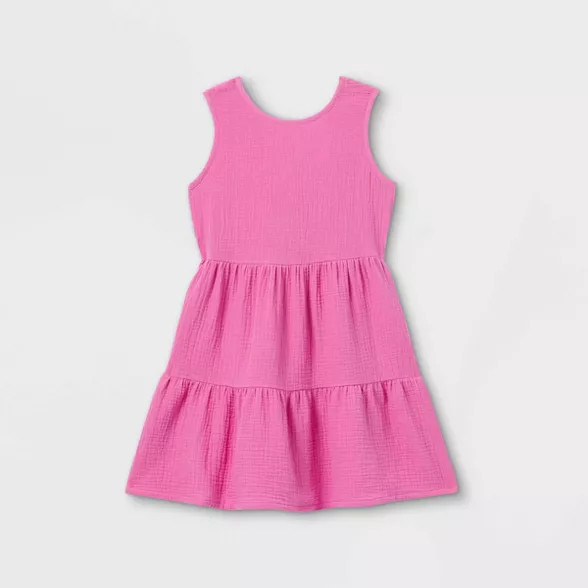Girls' Gauze Sleeveless Dress - Cat & Jack™ | Target