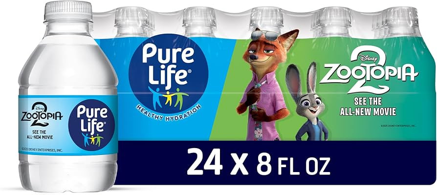 Pure Life Purified Water Bottles, 24 Pack - Still Bottled Water Enhanced with Minerals for a Cris... | Amazon (US)
