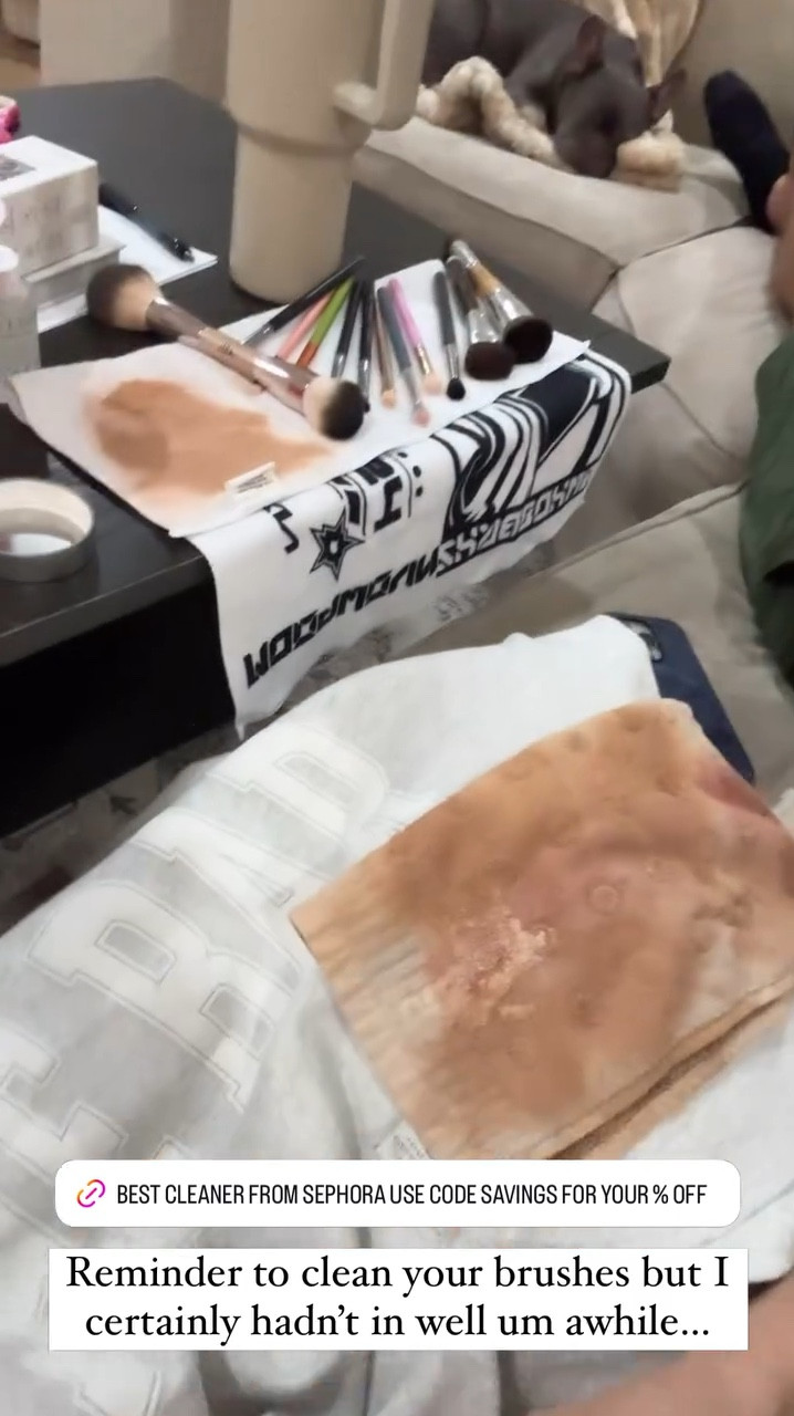 Friendly reminder to clean your makeup brushes! Sephora sale is a great time to grab some makeup brush cleaner. Also linked some brush sets apart of the Sephora collection that are 30% off for everyone. Don’t forget to use code savings at checkout

#LTKBeauty #LTKSaleAlert