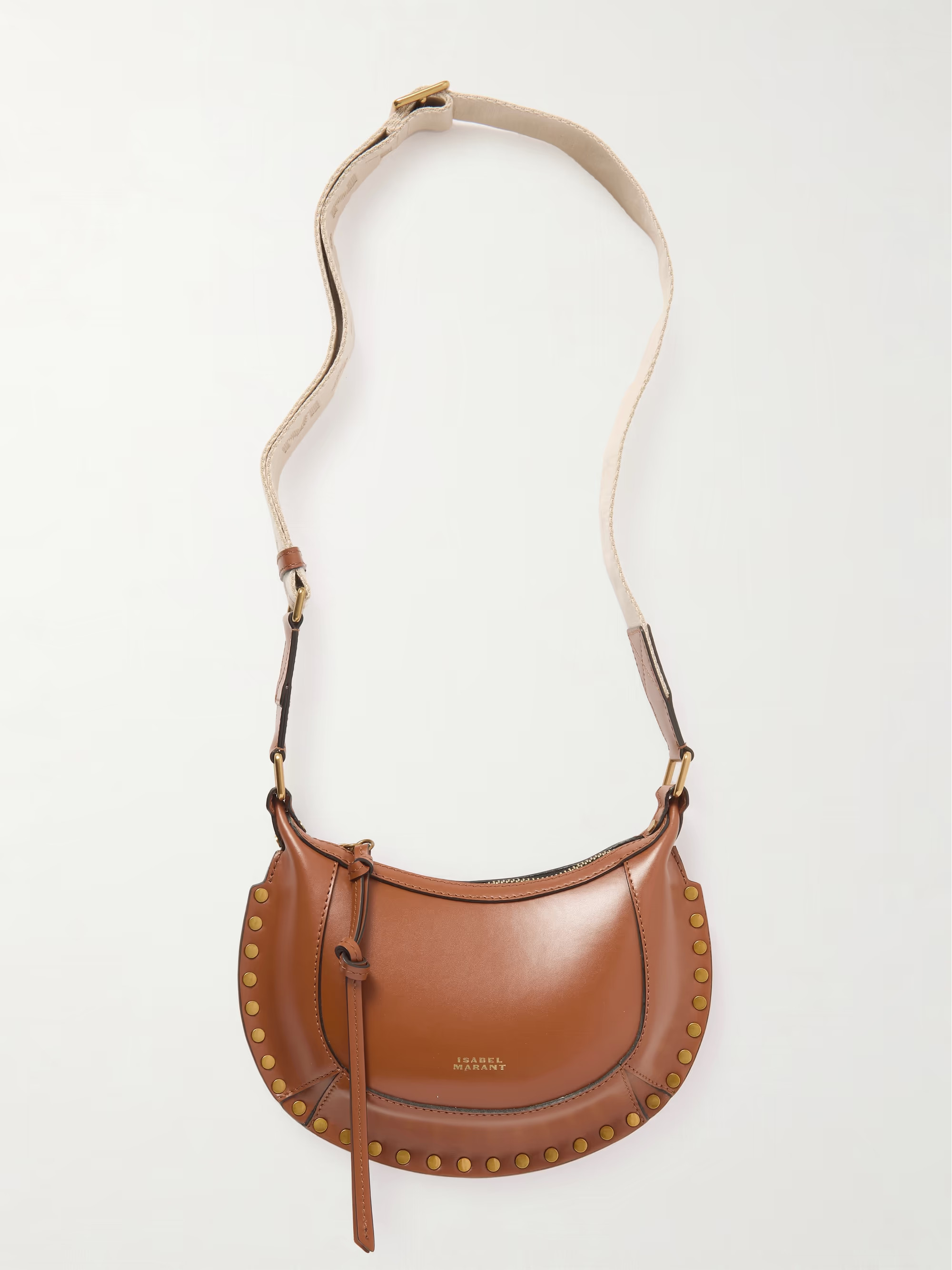 Mini Moon studded leather shoulder bag | NET-A-PORTER (UK & EU)