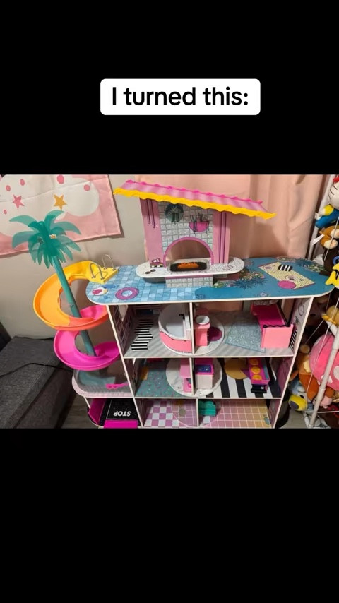 Turned a L.O.L. Surprise! Dollhouse into a full-on Monster Jam headquarters for my little driver 🏁🔥

From dollhouse to dirt arena real quick—because if you’re a boy mom, you already know we remix EVERYTHING 😅

Perfect play setup for all those trucks, garages, and pit stops… and yes, he’s been in there all day 😂

If you’ve got random toys collecting dust—this is your sign to flip it into something FUN 🙌