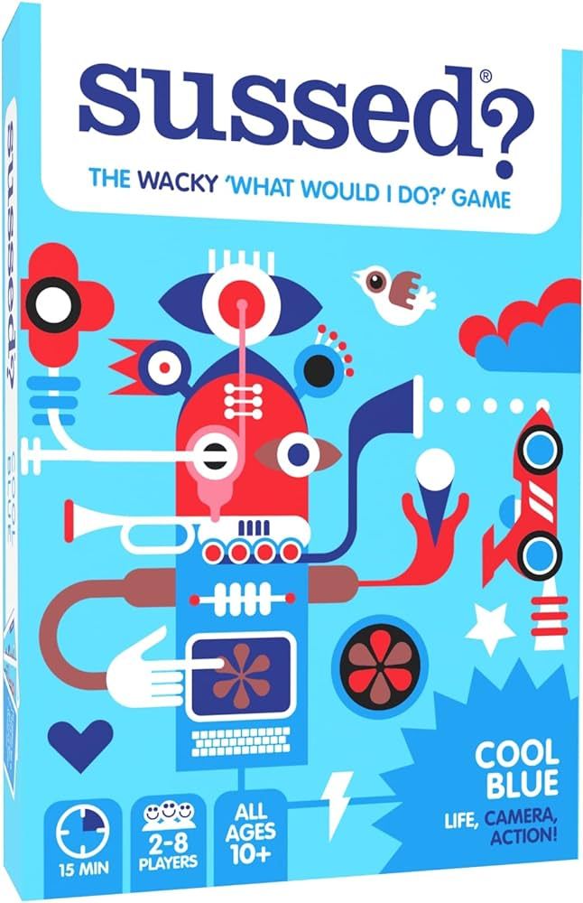 SUSSED The Wacky 'What Would I Do?' Card Game - Social Fun for Teens, Boys & Girls - 10+ Years - ... | Amazon (US)