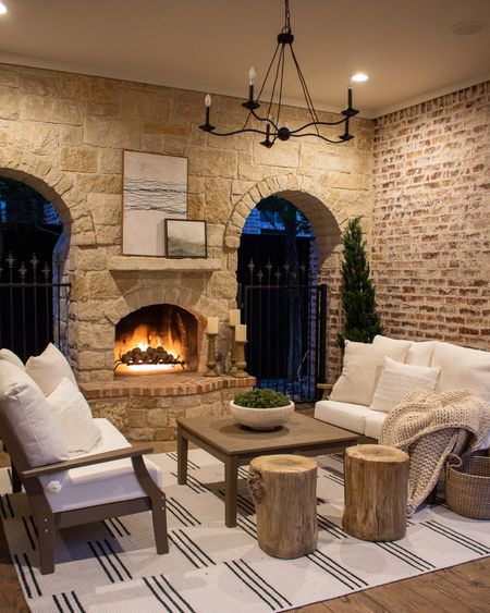 Outdoor Fireplace Neutral Styling

Outdoor decor  home styling  home inspo  exterior design  backyard inspo  backyard styling  outdoor furniture  fireplace styling

#LTKhome #LTKstyletip
