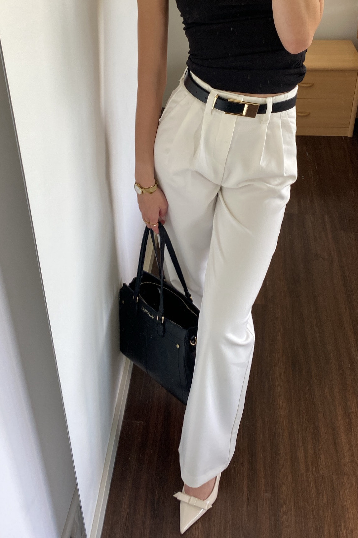 Weiße elegante Hose

#LTKdeutschland #LTKsummer #LTKworkwear