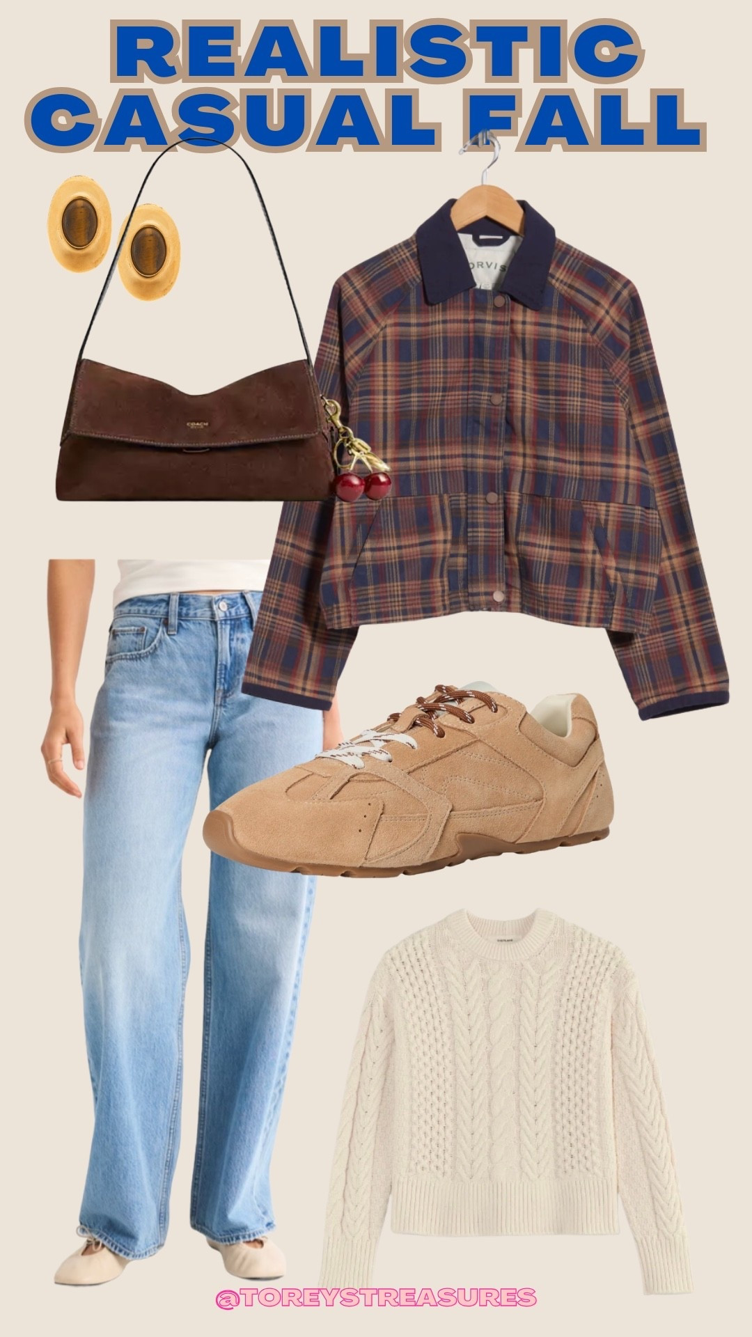 Realistic everyday fall outfit idea!