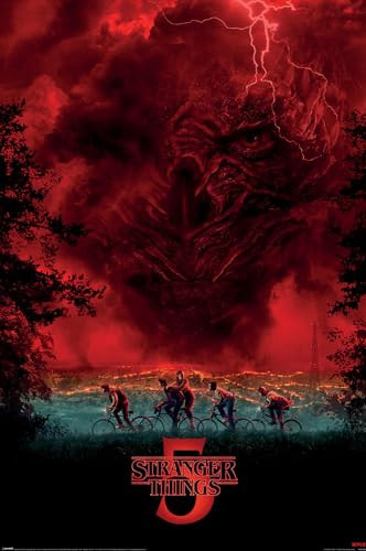 Stranger Things 5 - TV Show Poster (Season 5 - Regular Style - Key Art - Version 1) (Size: 24" x 36") | Amazon (US)