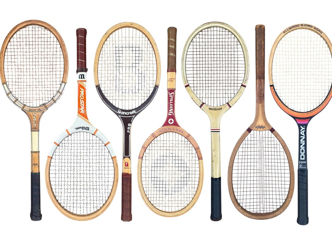Vintage Wooden Tennis Rackets -Single {CHOICE} | for Decor | Wilson Spalding Bancroft Donnay Serv... | Etsy (US)