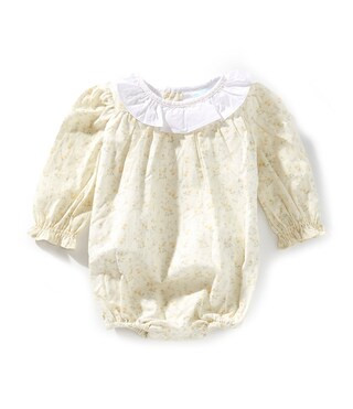 x Kristin Ellen Hockman Baby Girls Ellen Long Sleeve Floral Bubble | Dillard's