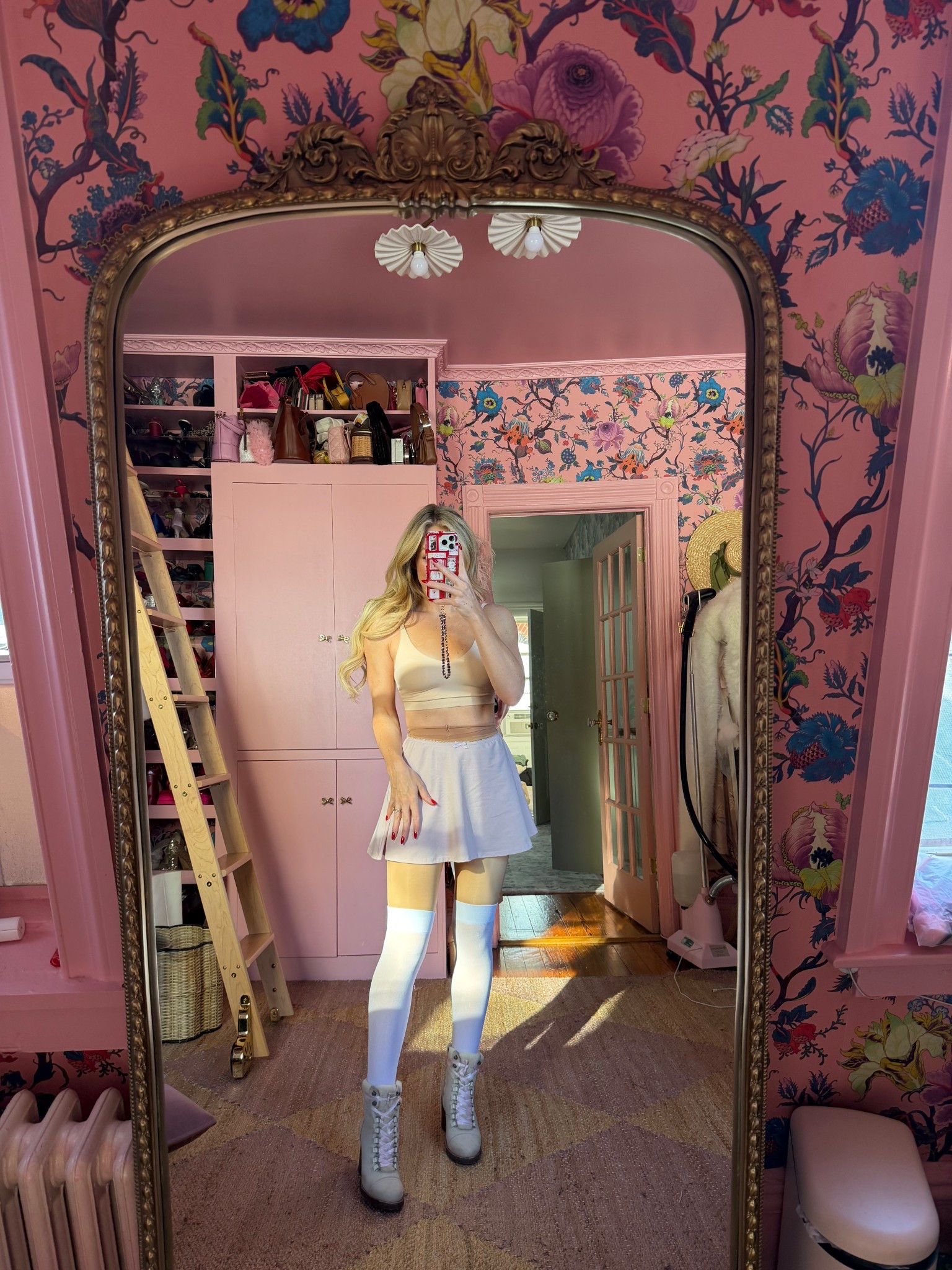 build a chilly winter day outfit for outdoor Christmas village shopping and ice skating with me! 🩷❄️⛸️

#LTKootd #LTKSeasonal #LTKgrwm