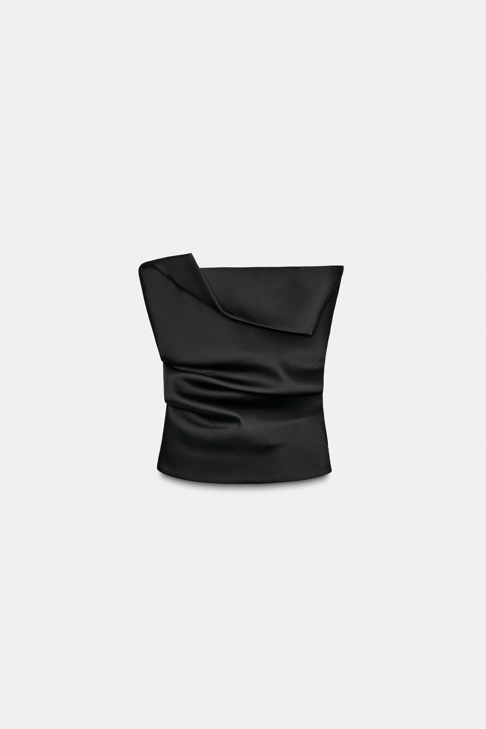 ZW COLLECTION LIMITED EDITION STRAPLESS TOP | Zara US
