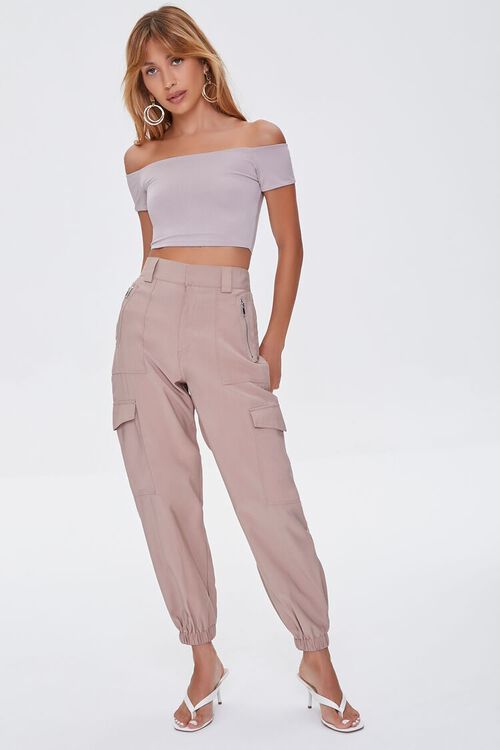 Cargo High-Rise Joggers | Forever 21 (US)