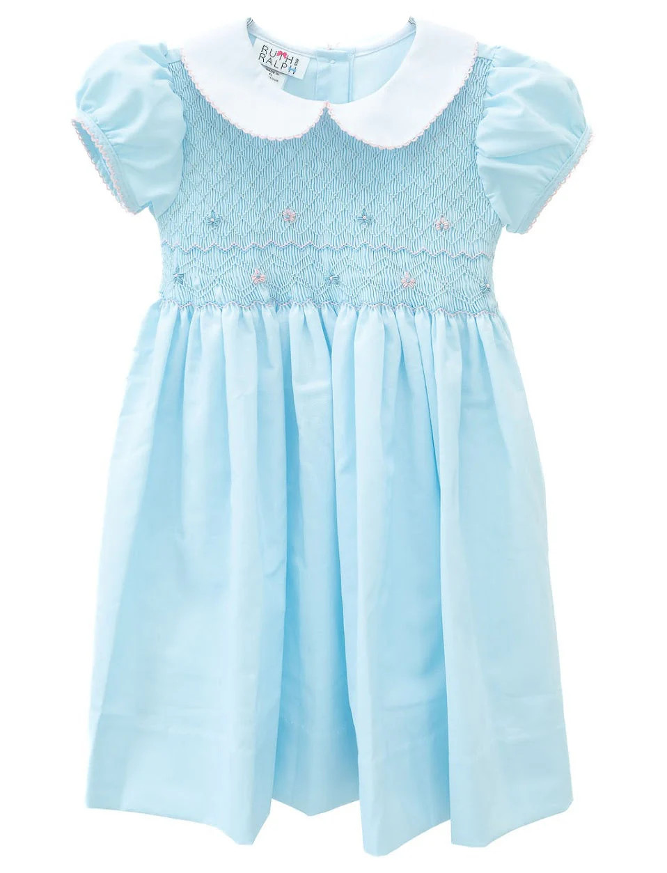 Ruth and Ralph Classic Blue Caroline Dress | JoJo Mommy