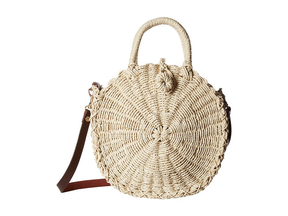 Hat Attack - Mini Cooper Round Bag (Natural) Bags | Zappos