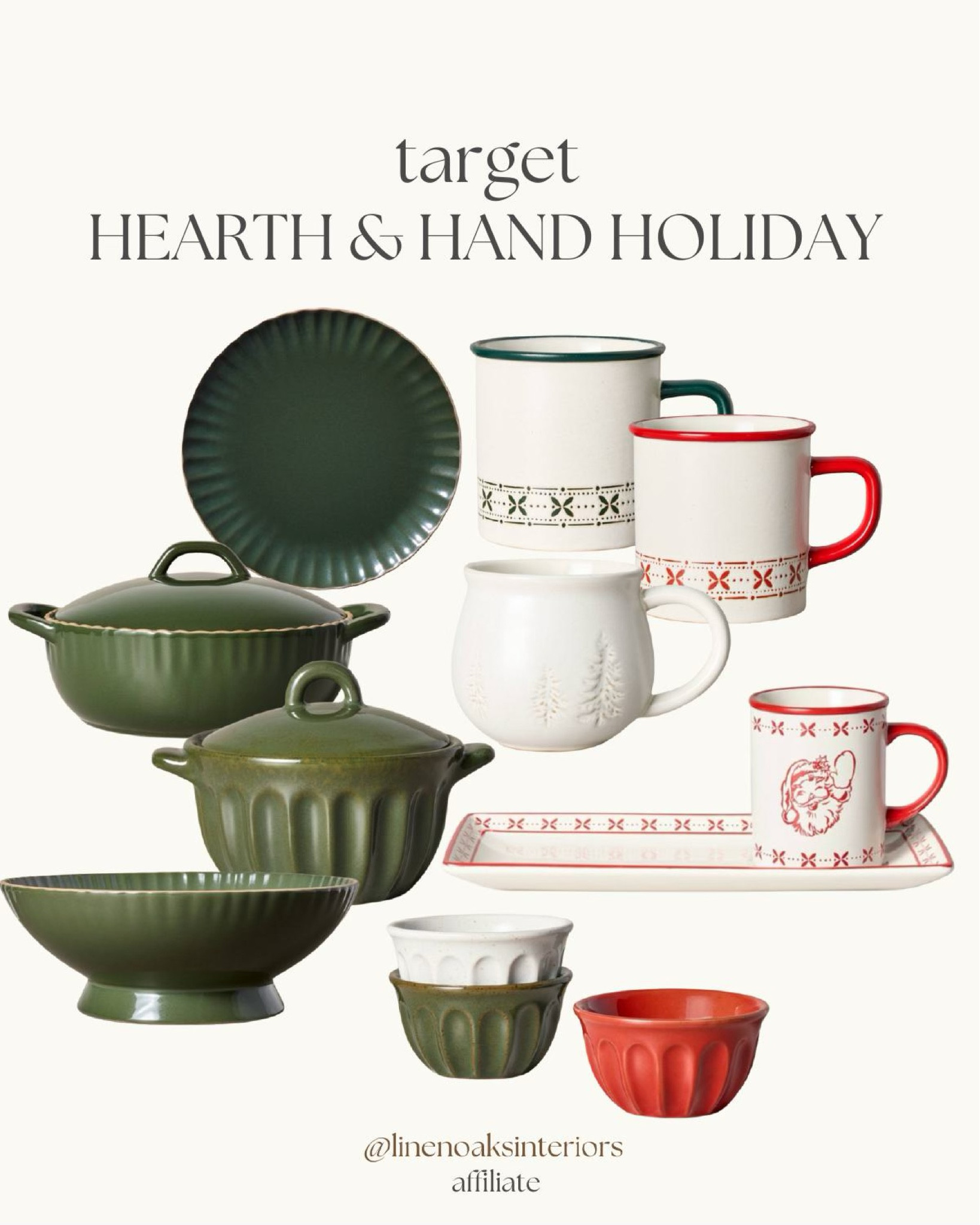 Target hearth and hand holiday collection launched for the kitchen! 
