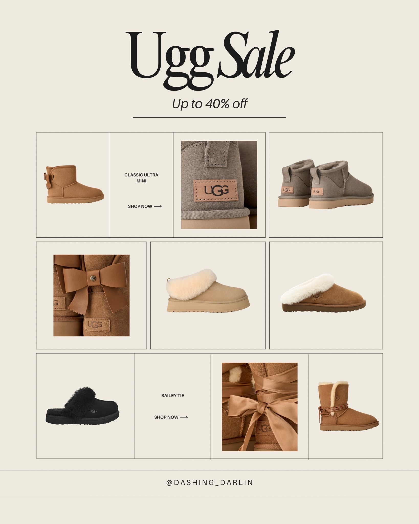 Cozy season just got way better, UGGs are up to 40% off on select styles 🤎❄️ Linking my faves on LTK before they sell out!

#UGGSale #UGGStyle #LTKSaleAlert #LTKFall #CozySeason 

#LTKHoliday #LTKGiftGuide #LTKCyberWeek