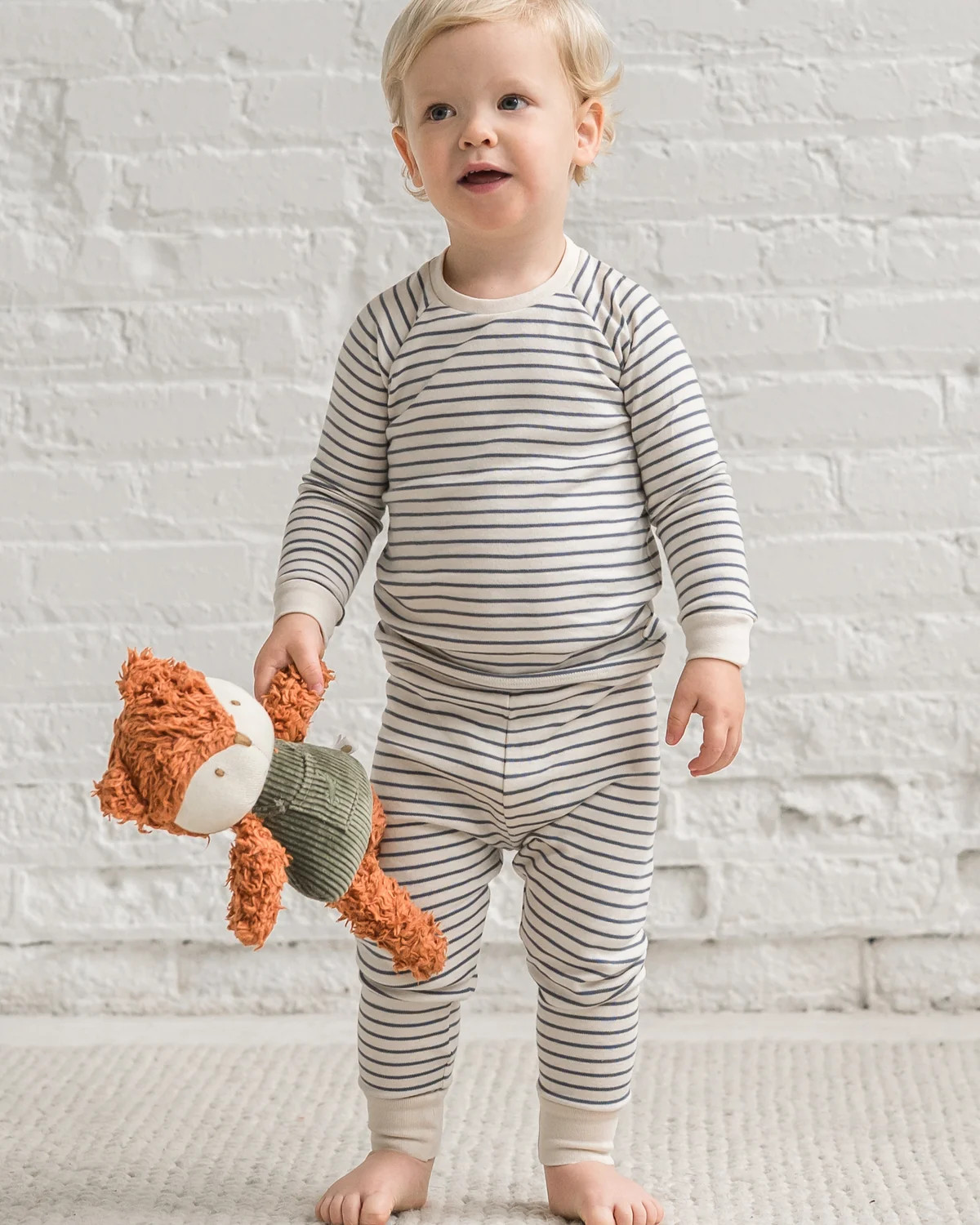2 Piece Long Sleeve Jammie Set | Colored Organics