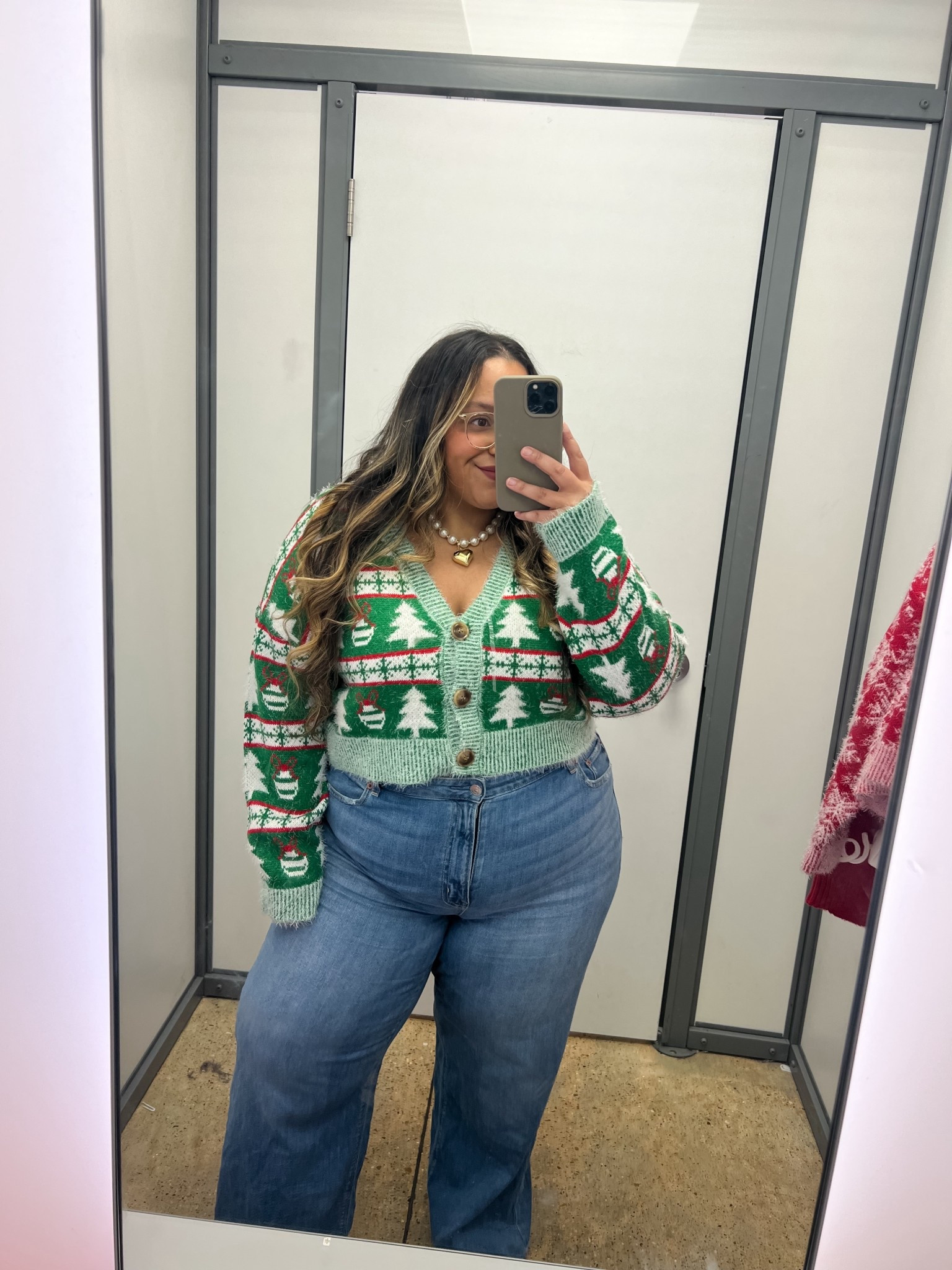 Christmas cardigan 

#LTKHoliday #LTKPlusSize #LTKPetite