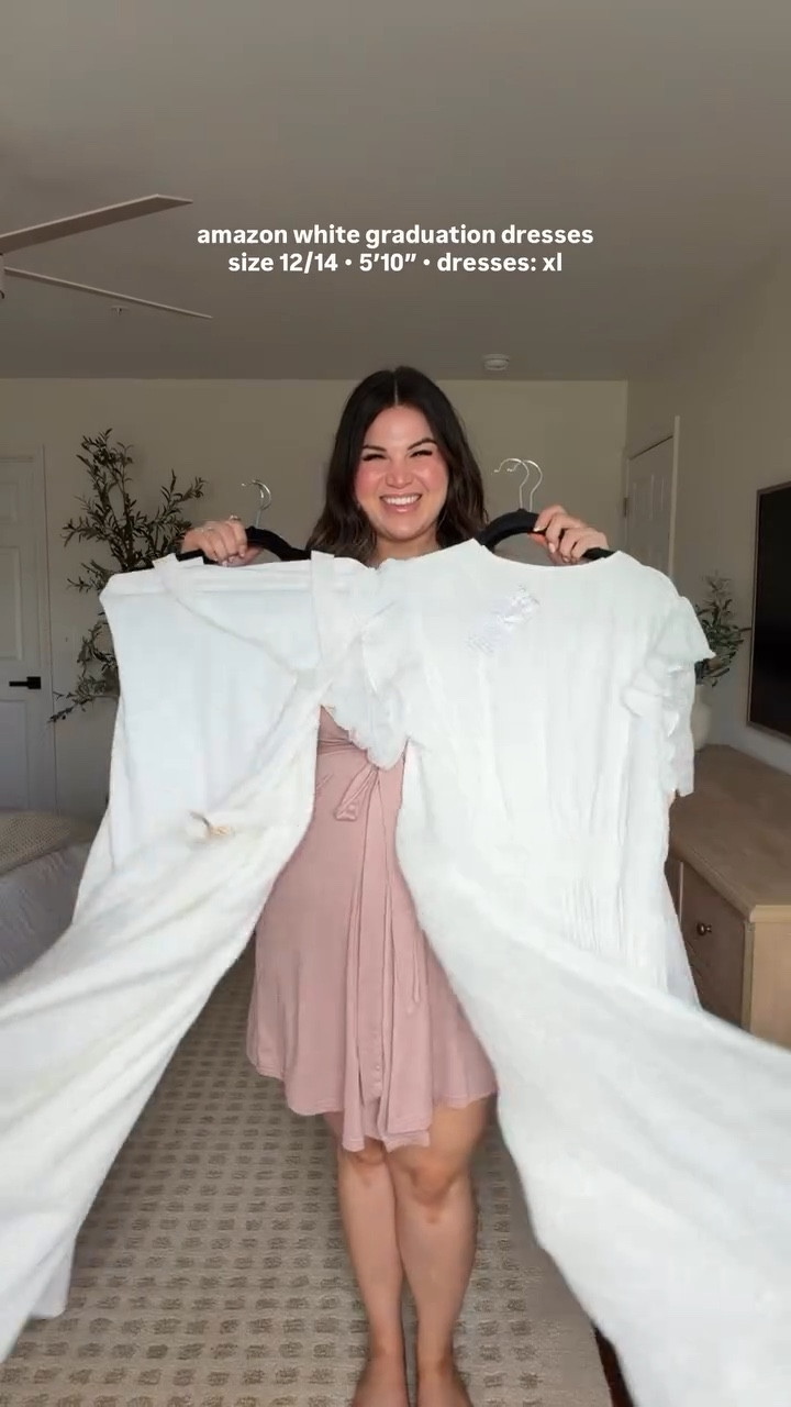 White dresses from Amazon for the graduate!



#LTKMidsize #LTKSeasonal #LTKTall