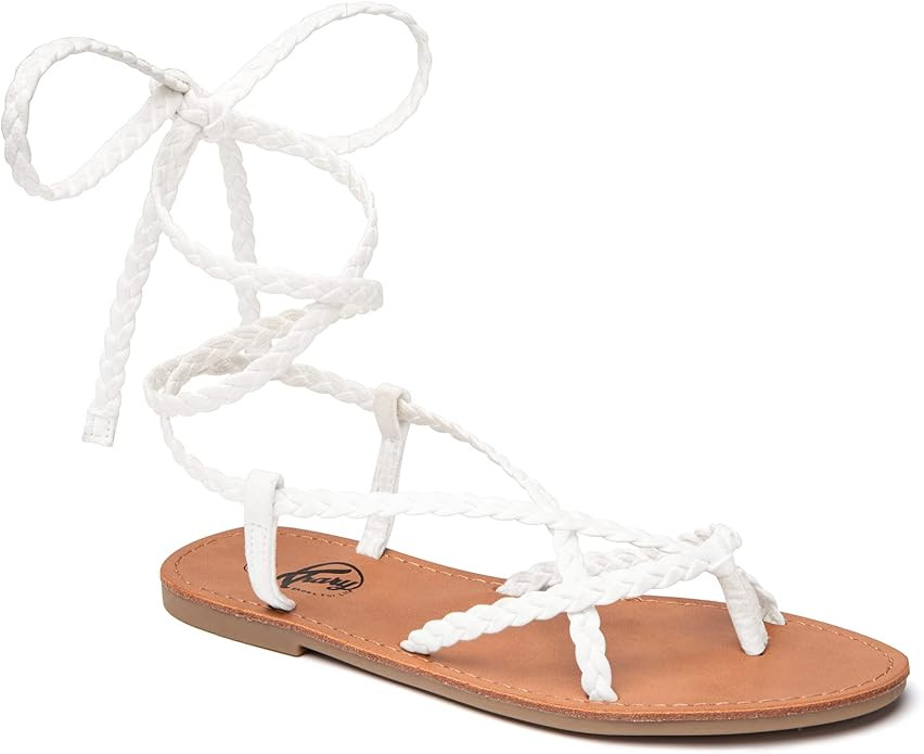 Trary Sandals Women, Lace Up Sandals for Women, Sandals for Women Dressy Summer, Open Toe Gladiat... | Amazon (US)