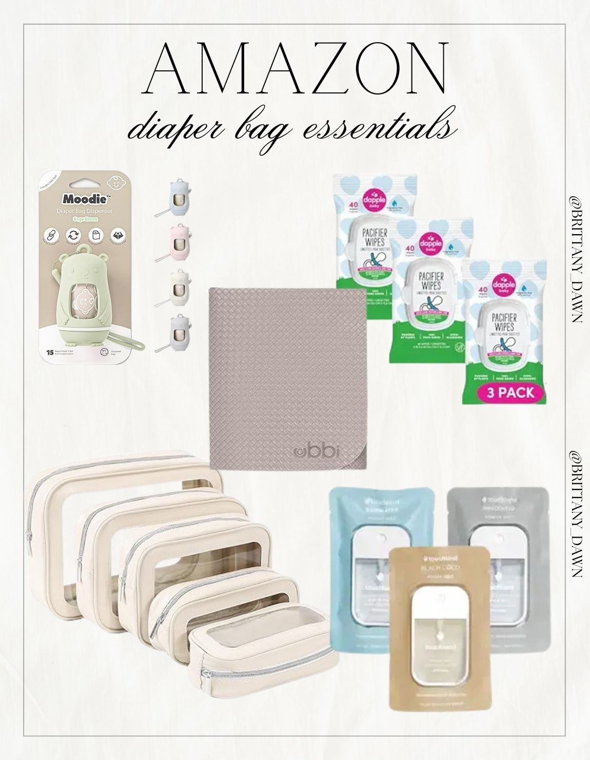 Staying organized on the go is so much easier with the right gear! I’ve rounded up my must-have diaper bag essentials from Amazon, including these sleek clear pouches and portable dispensers.

These functional finds keep everything tidy and within reach for stress-free outings. 👜✨

#diaperbag #babyessentials #amazonfinds #momlife #packwithme #babyorganization #amazonmusthaves

#LTKmomlife #LTKBaby