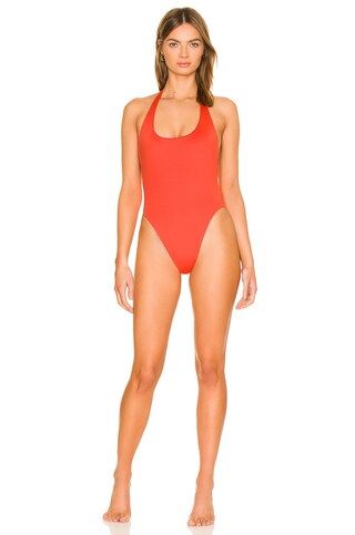 vitamin A Alia One Piece in Poppy from Revolve.com | Revolve Clothing (Global)