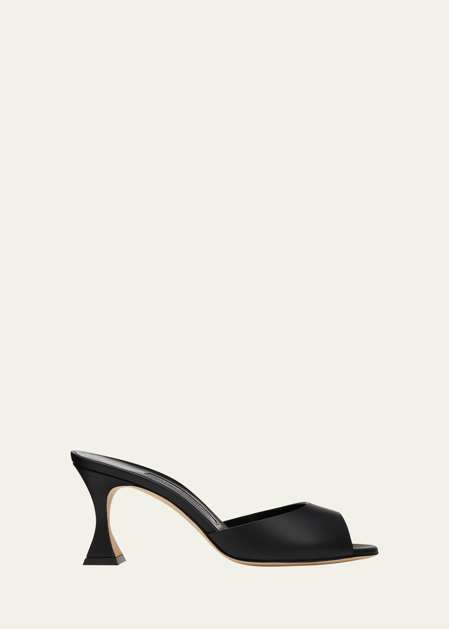 Manolo Blahnik Jadarona Leather Mule Sandals | Bergdorf Goodman