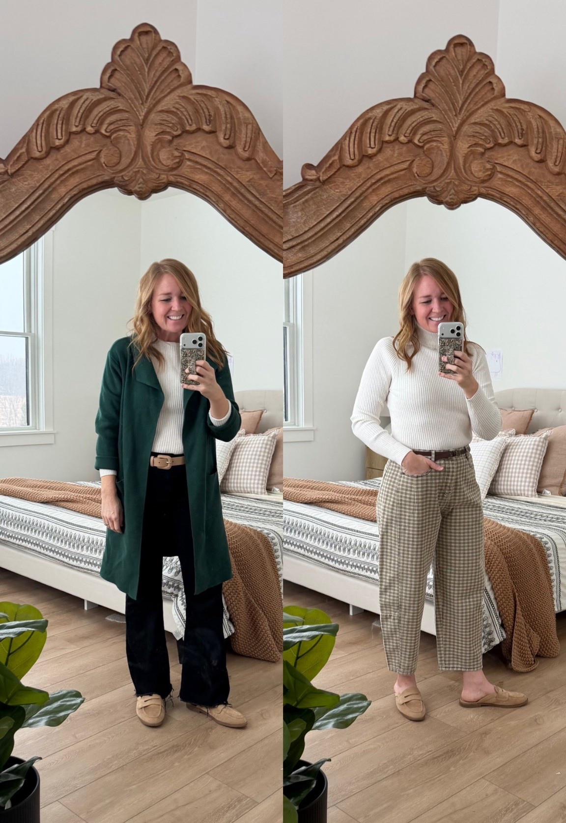 My go-to layering sweaters—both crew neck and turtleneck—are on 40-45% off for $18. My suede loafers are only $22 too! 

#LTKHoliday #LTKSaleAlert #LTKFindsUnder50