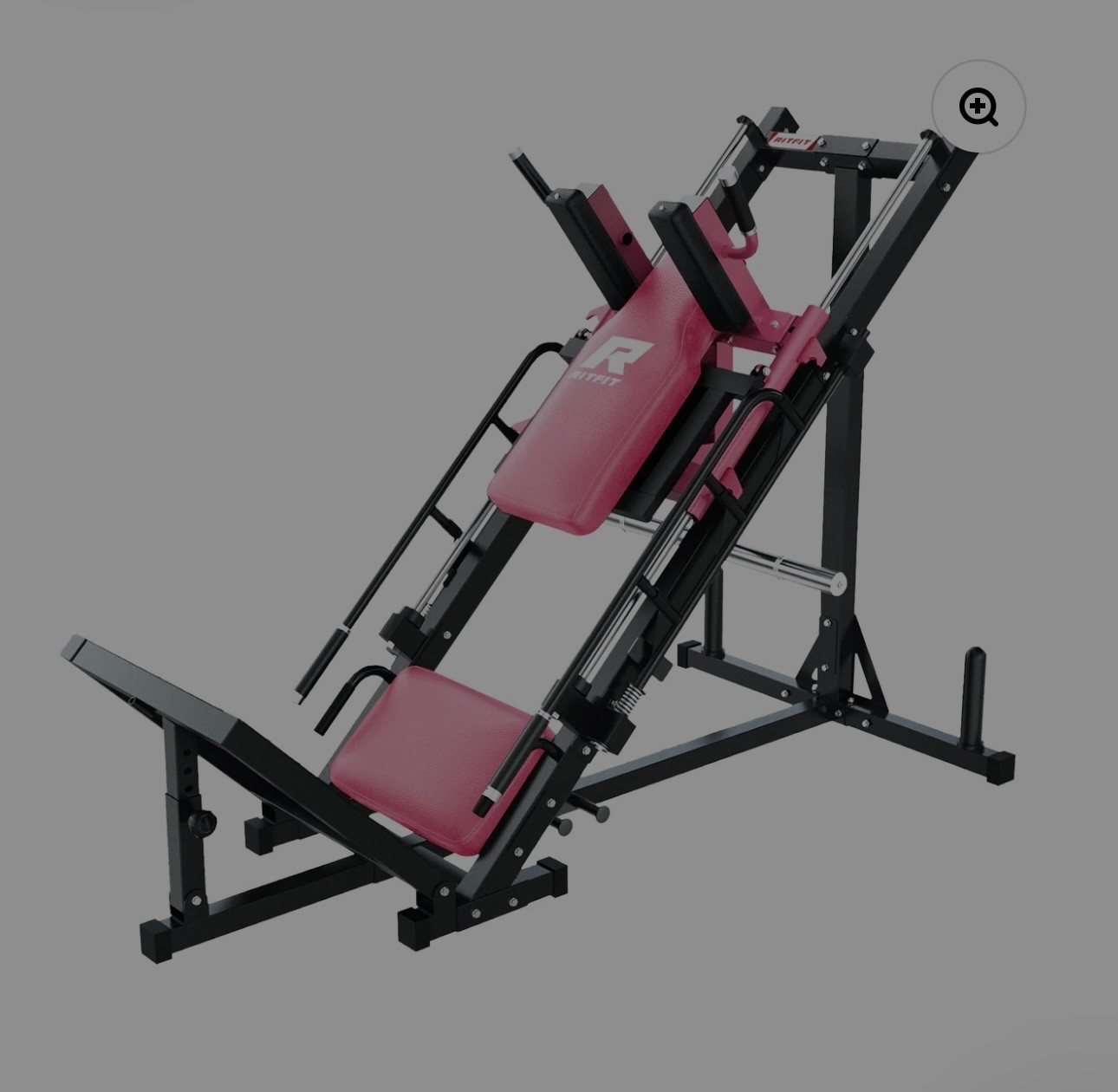 Pink Ritfit leg press squat rack machine 
