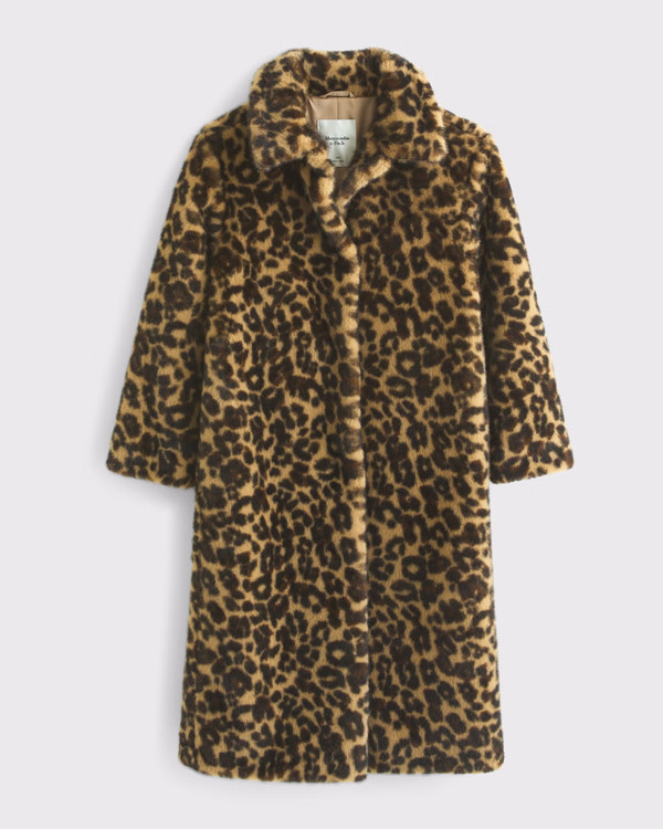 Faux Fur Coat | Abercrombie & Fitch (US)