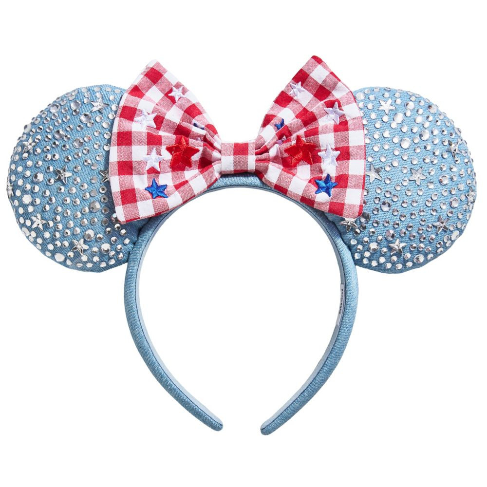 Minnie Mouse Americana Ear Headband for Adults by BaubleBar | Disney Store