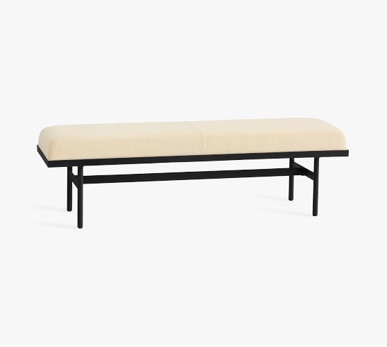 Barbary Upholstered Bench | Pottery Barn (US)