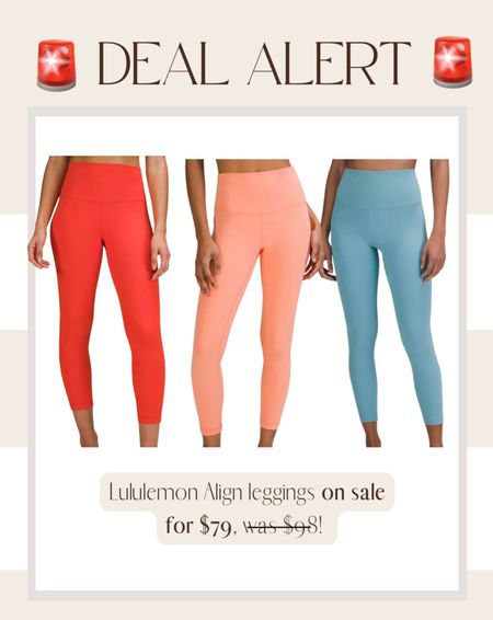 Lululemon Align leggings on sale! 

Lee Anne Benjamin 🤍

#LTKsalealert #LTKunder50 #LTKstyletip