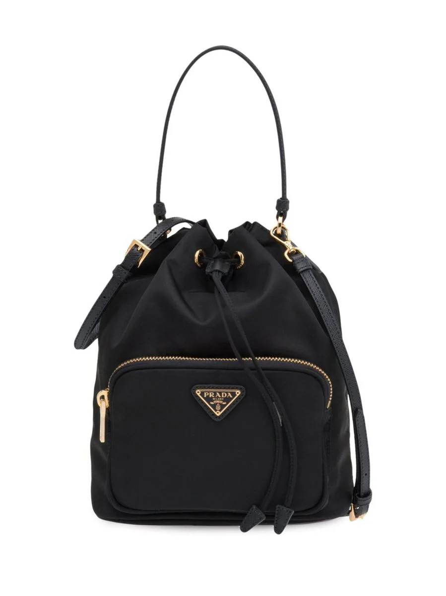 Prada Duet Re-Nylon Bucket Bags | Baltini