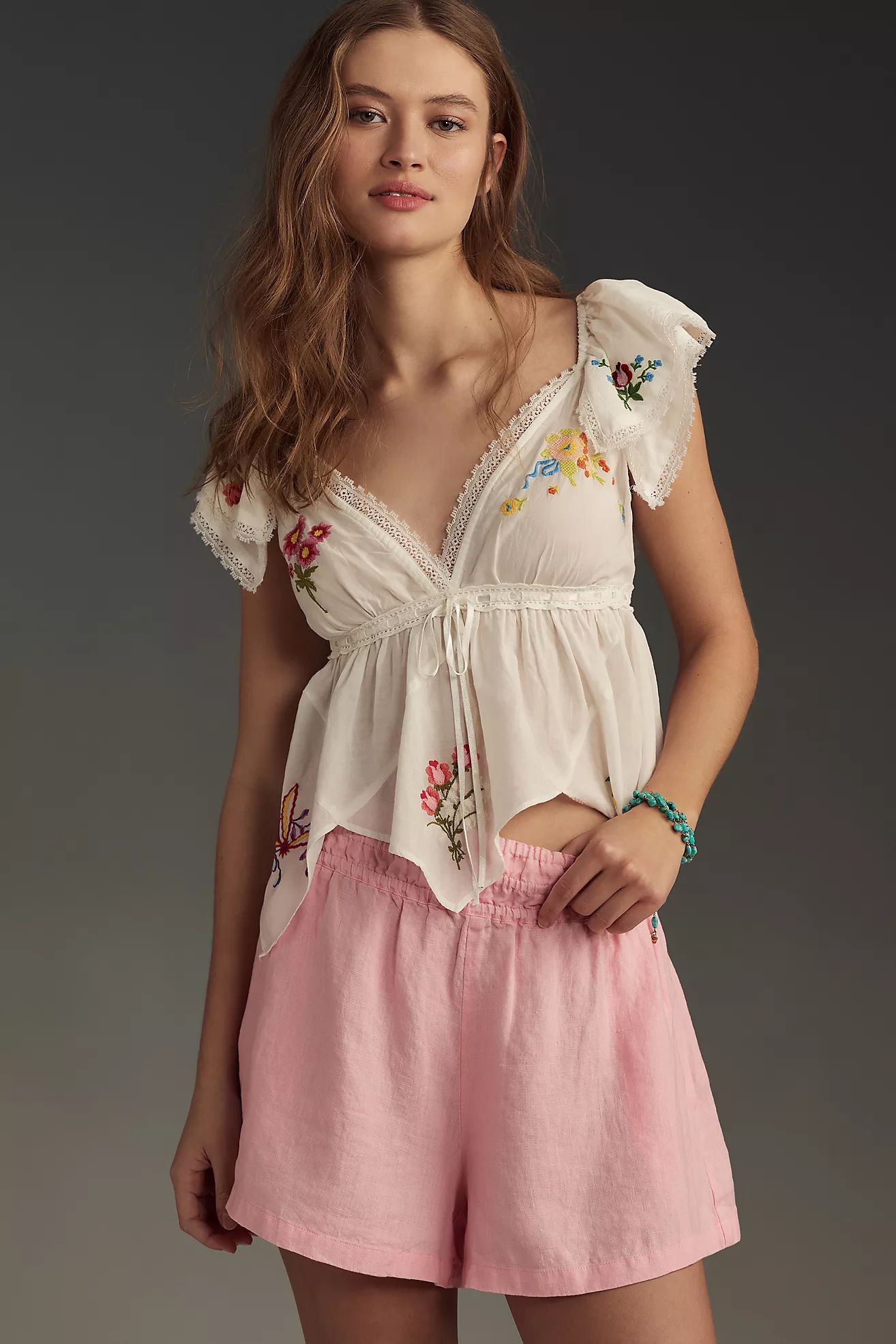 The Somerset Shorts: Linen Edition | Anthropologie (US)