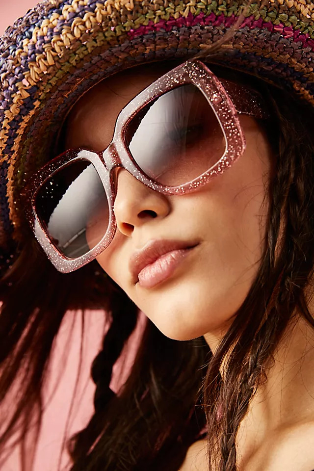 Sugar Oversized Square Sunglasses | Free People (Global - UK&FR Excluded)