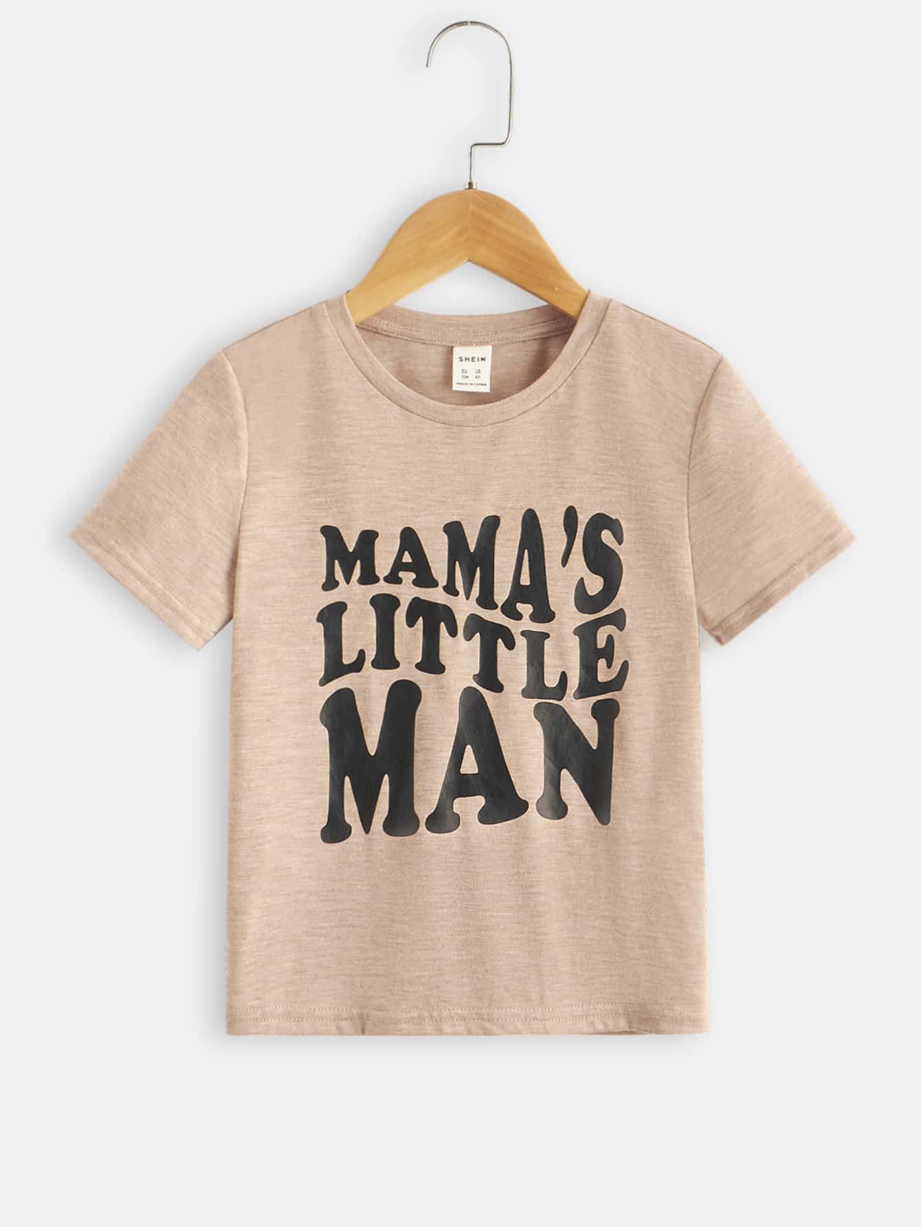 SHEIN Toddler Boys Slogan Graphic Tee | SHEIN